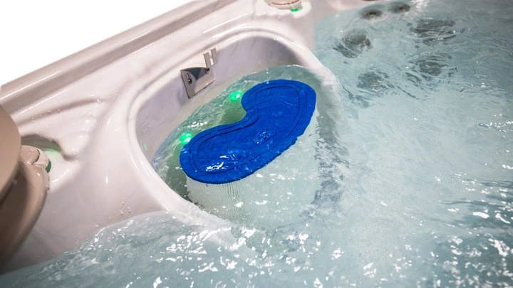 hydropool hot tub filter care