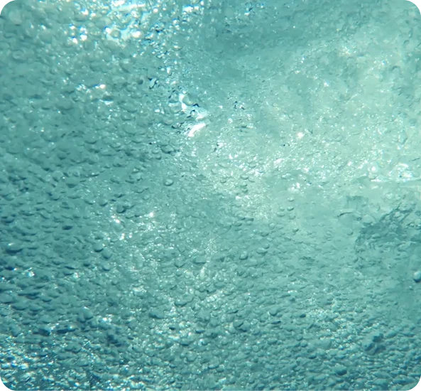 Water texture background strip.